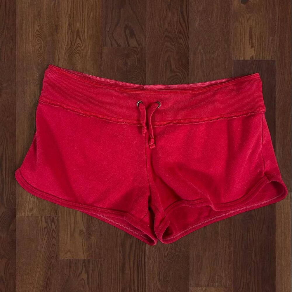 No Boundaries Mini Red Y2K Shorts